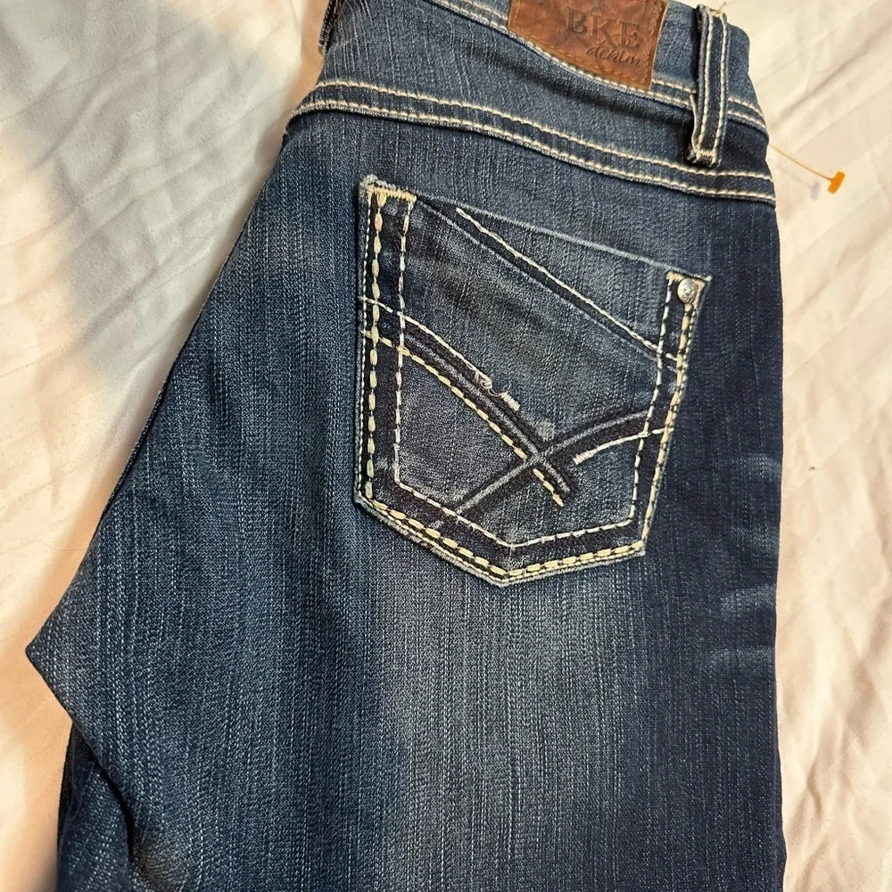 BKE Blue Vintage Faded Jeans